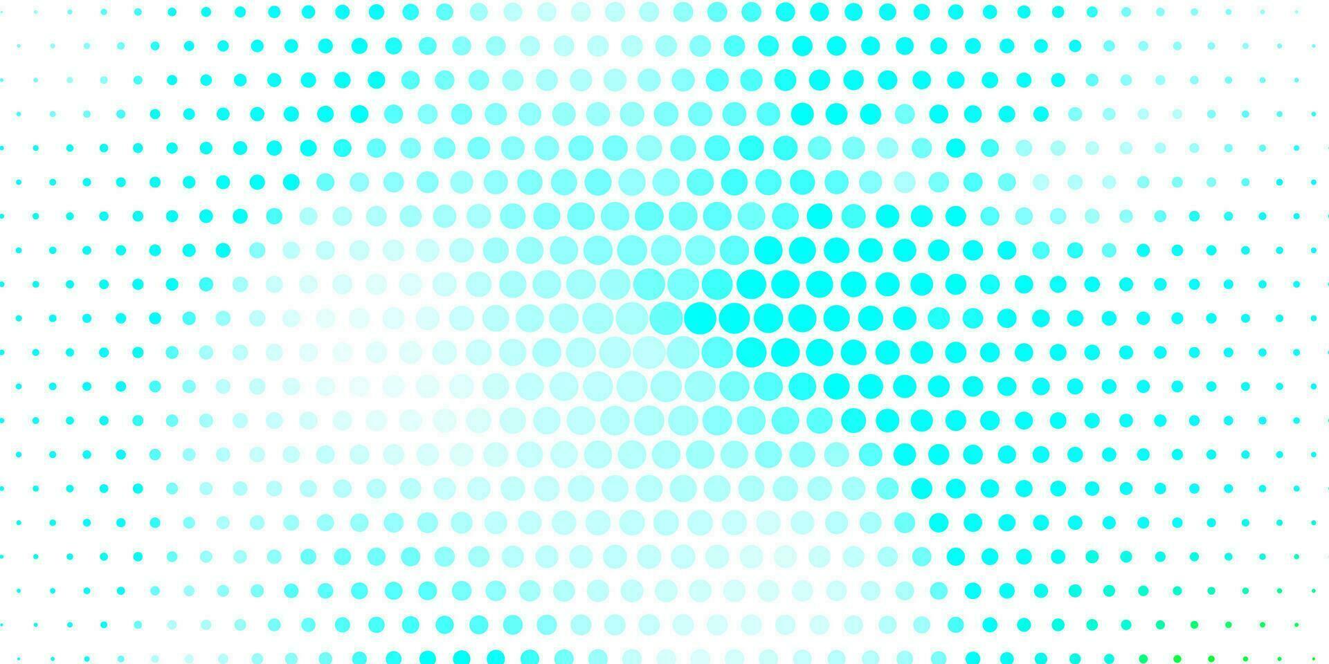 Light Blue, Green vector background with circles.