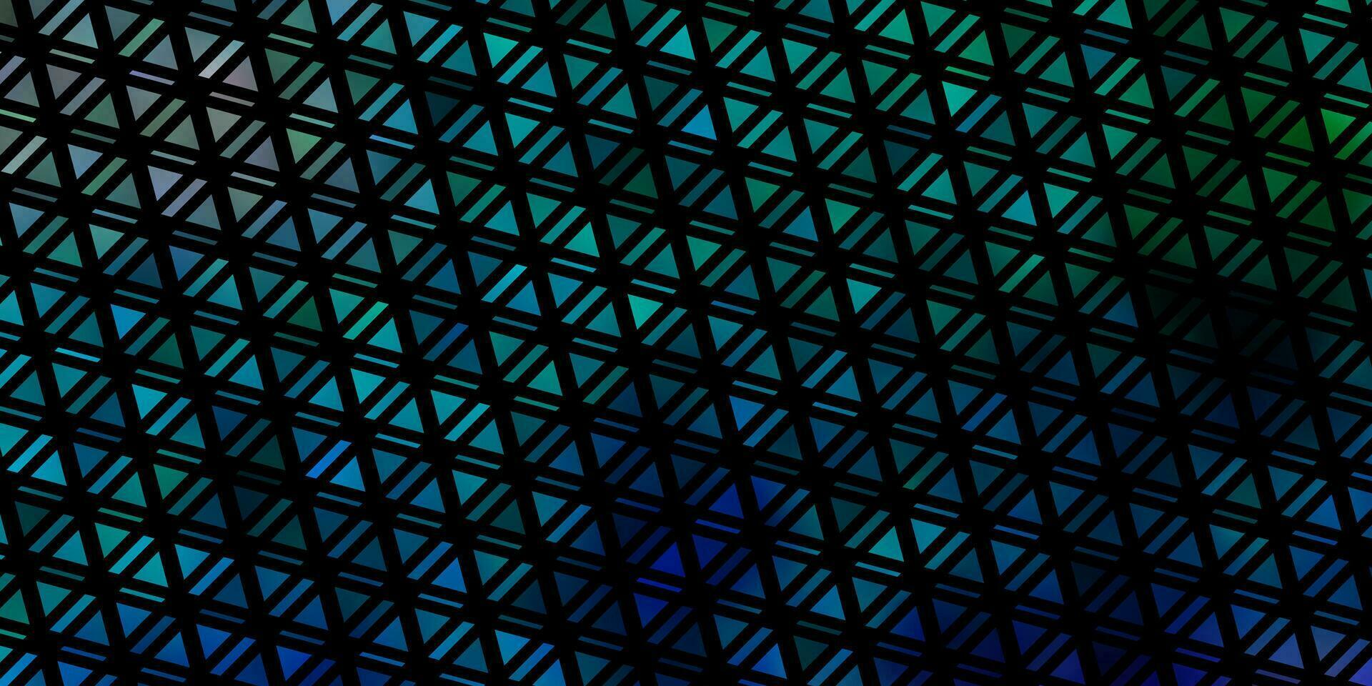 Light Blue, Green vector pattern with polygonal style.
