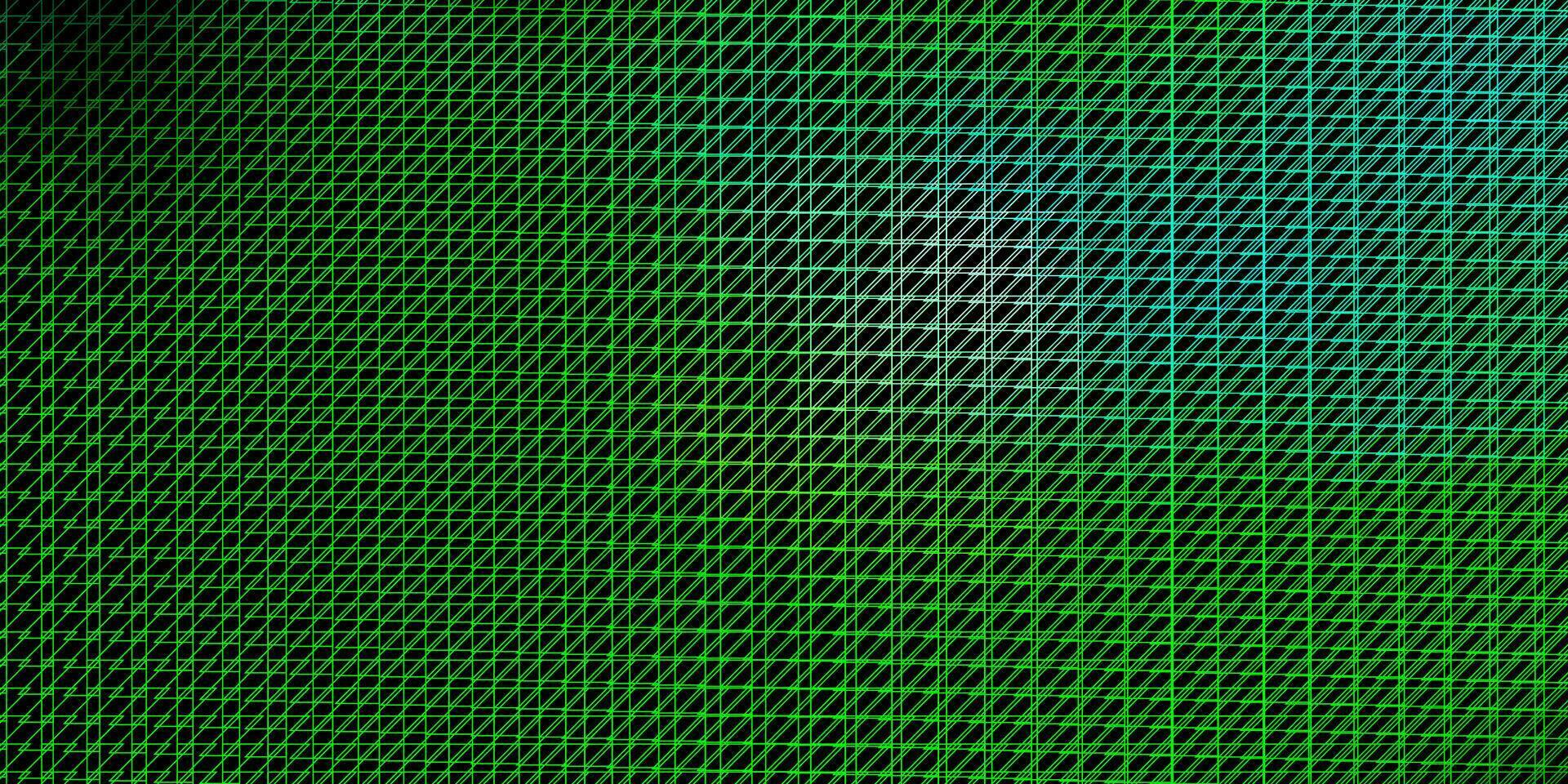 Dark Blue, Green vector pattern with lines.