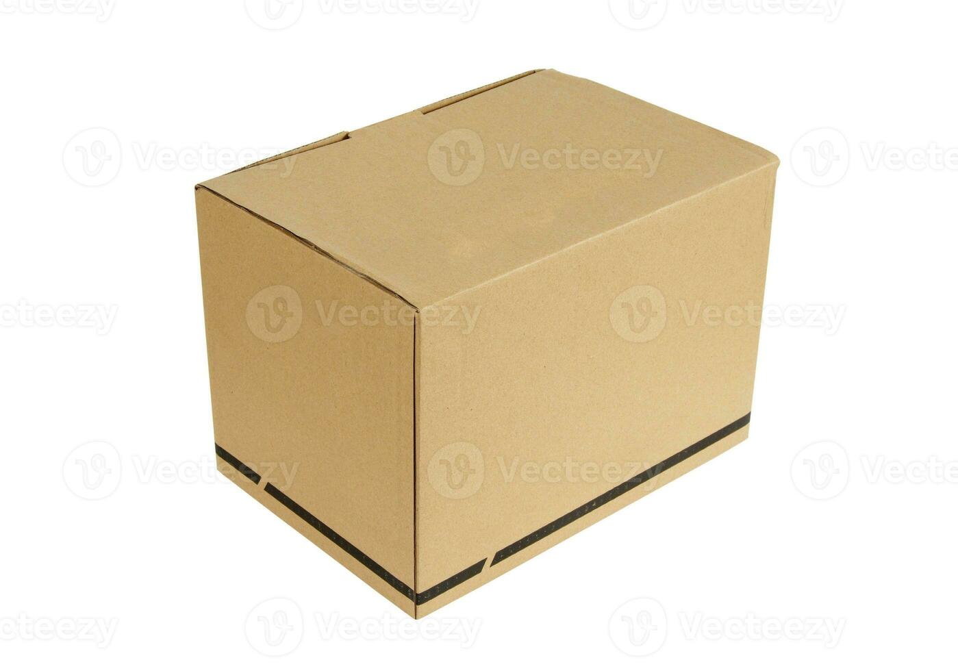 box on white photo