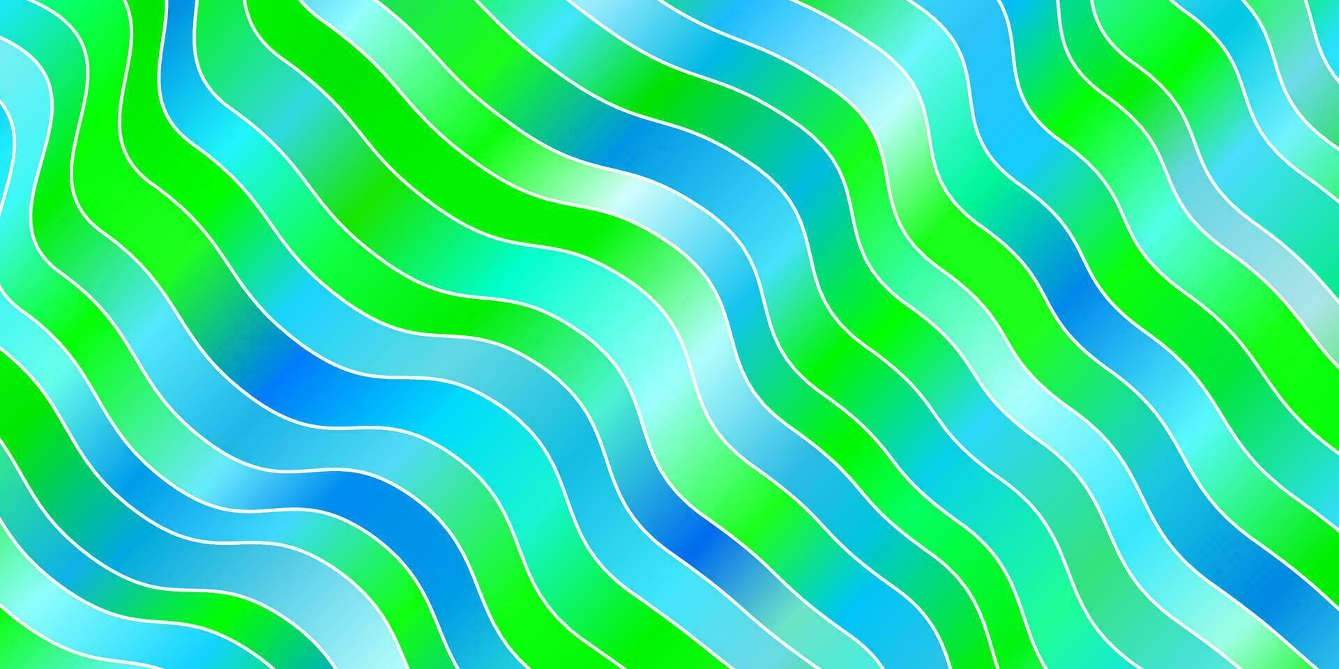 Light Blue, Green vector pattern with lines.