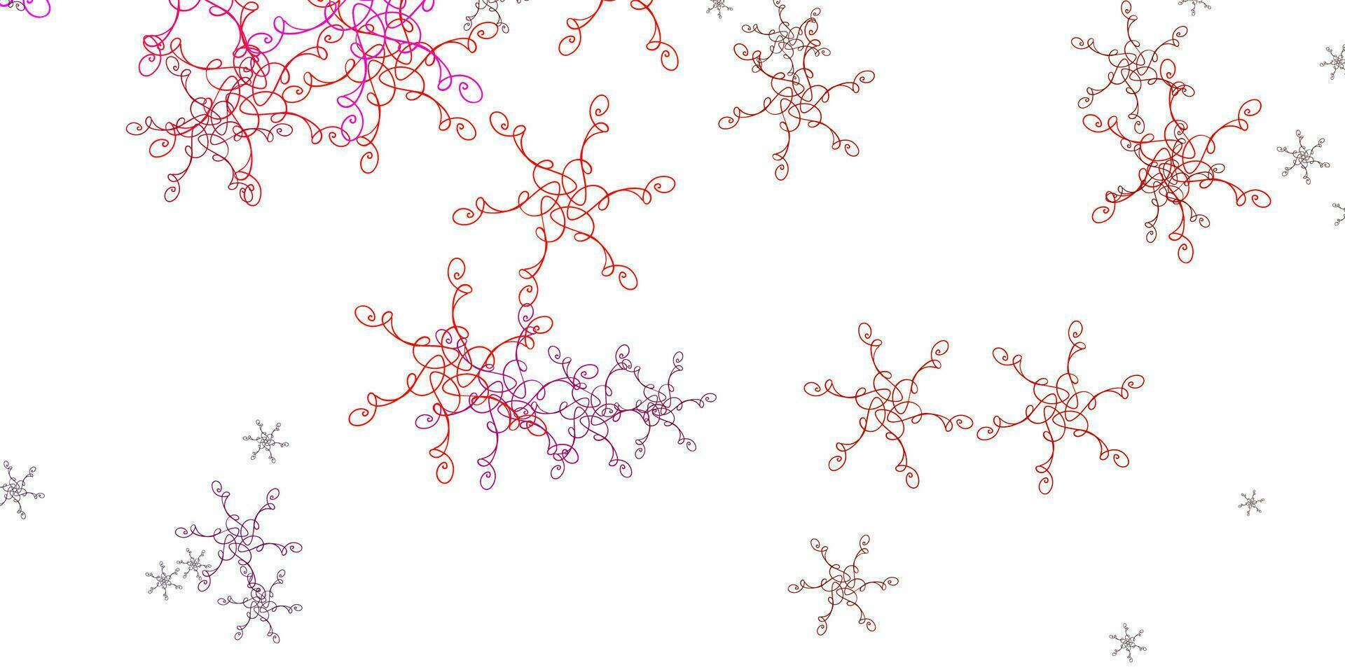 Light Pink, Yellow vector pattern with wry lines.