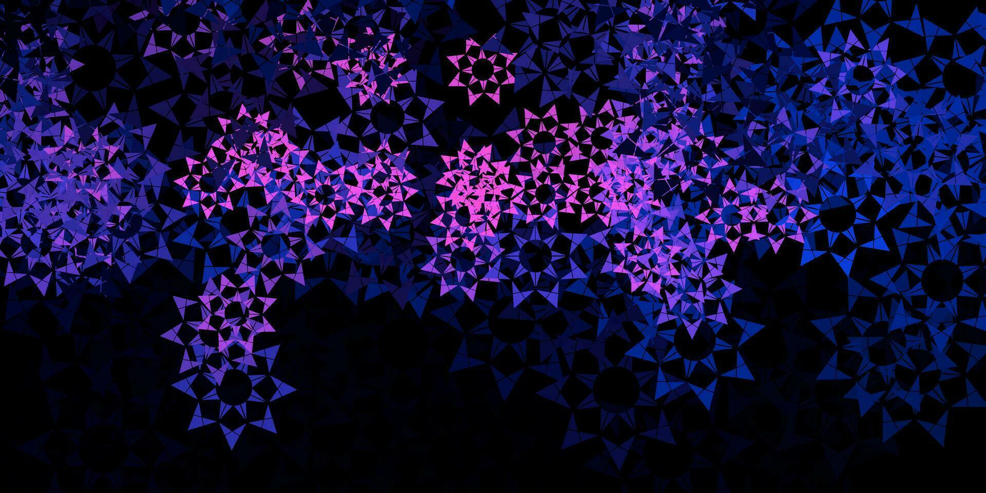 Light blue, green vector pattern with polygonal style.