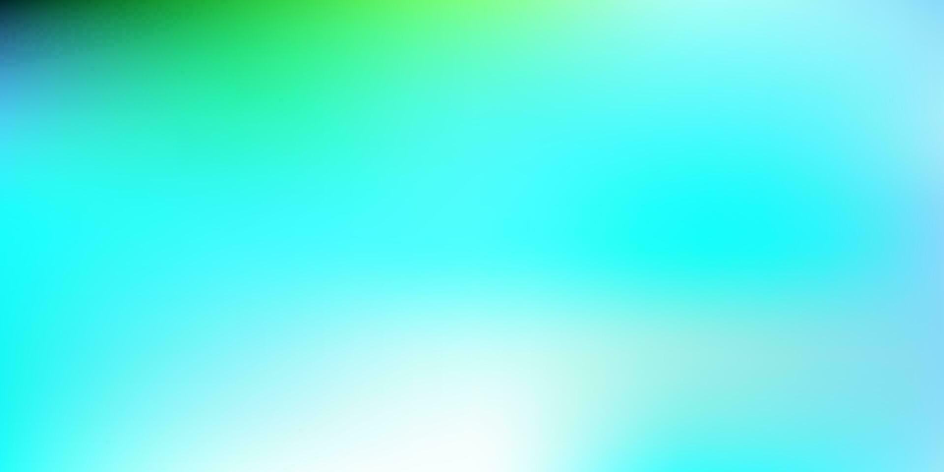Light blue, green vector gradient blur drawing.