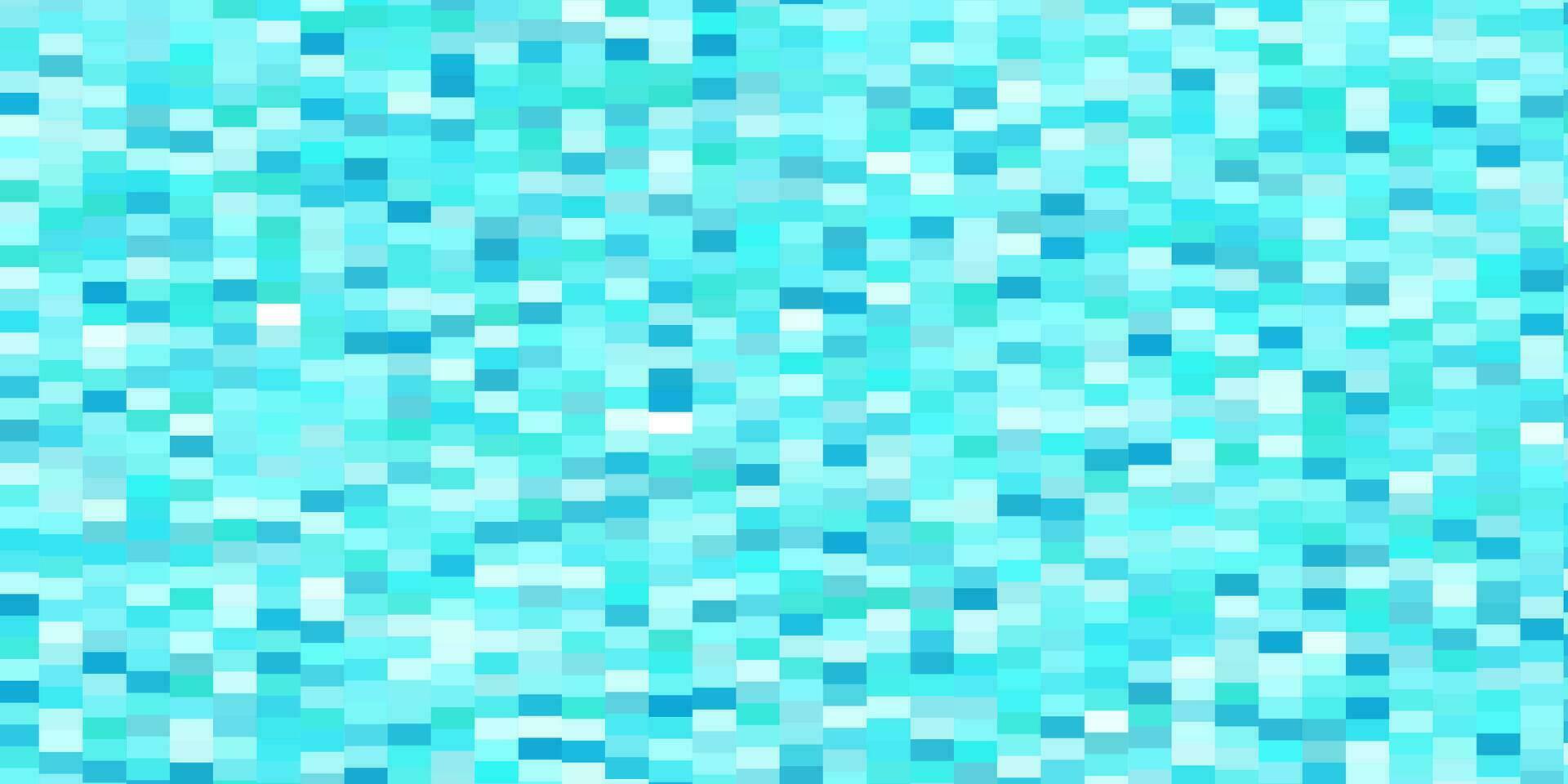 textura de vector azul claro, verde en estilo rectangular.