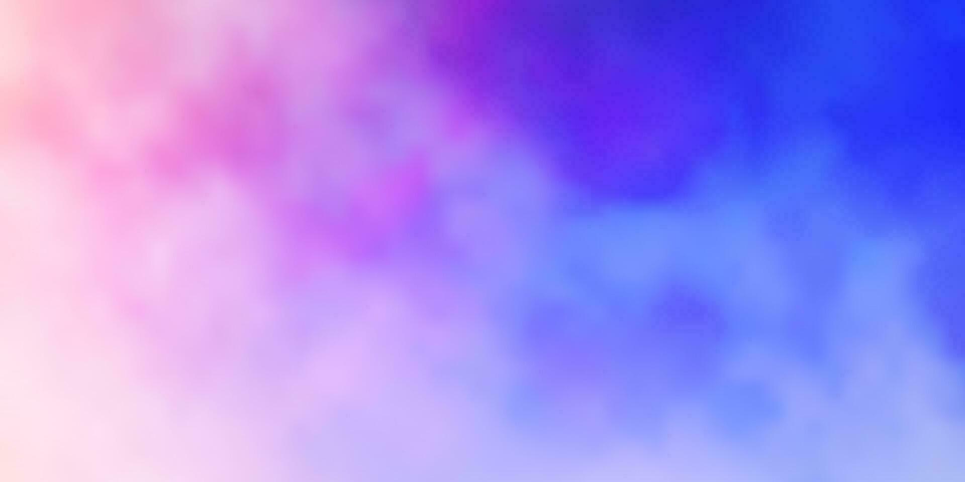 Light Blue, Yellow vector background with clouds.