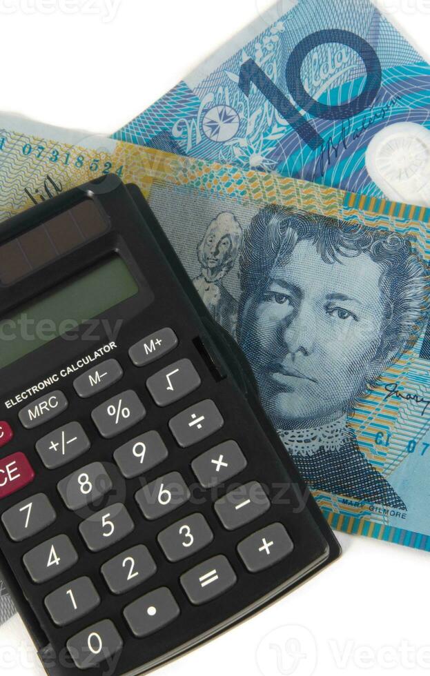 australian money closeup photo