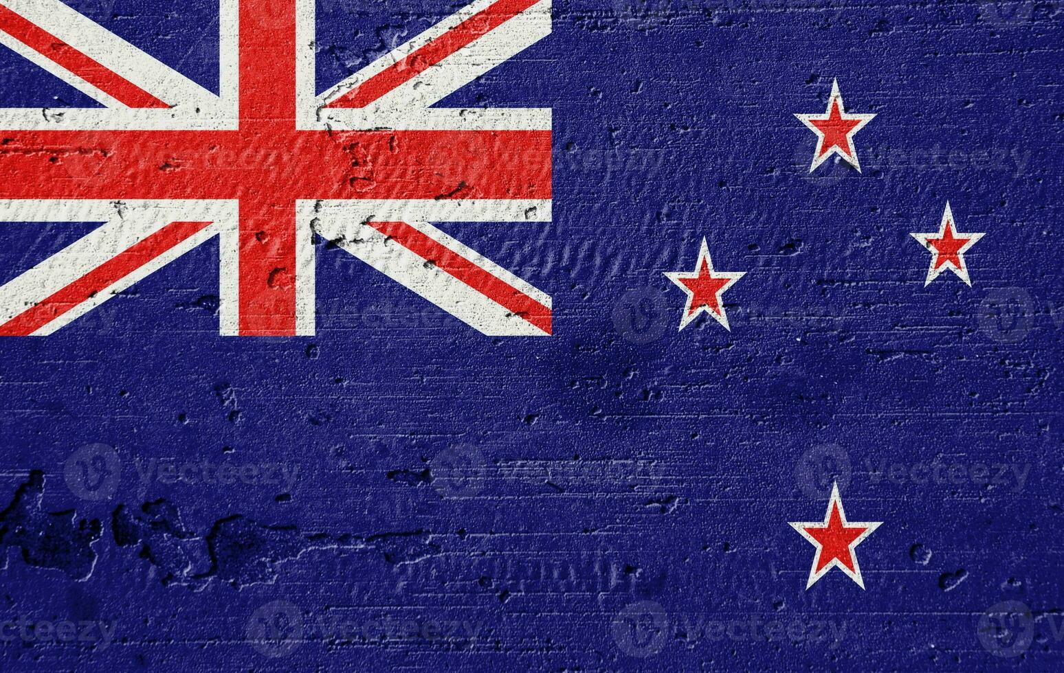 Country flag painted on the wall photo