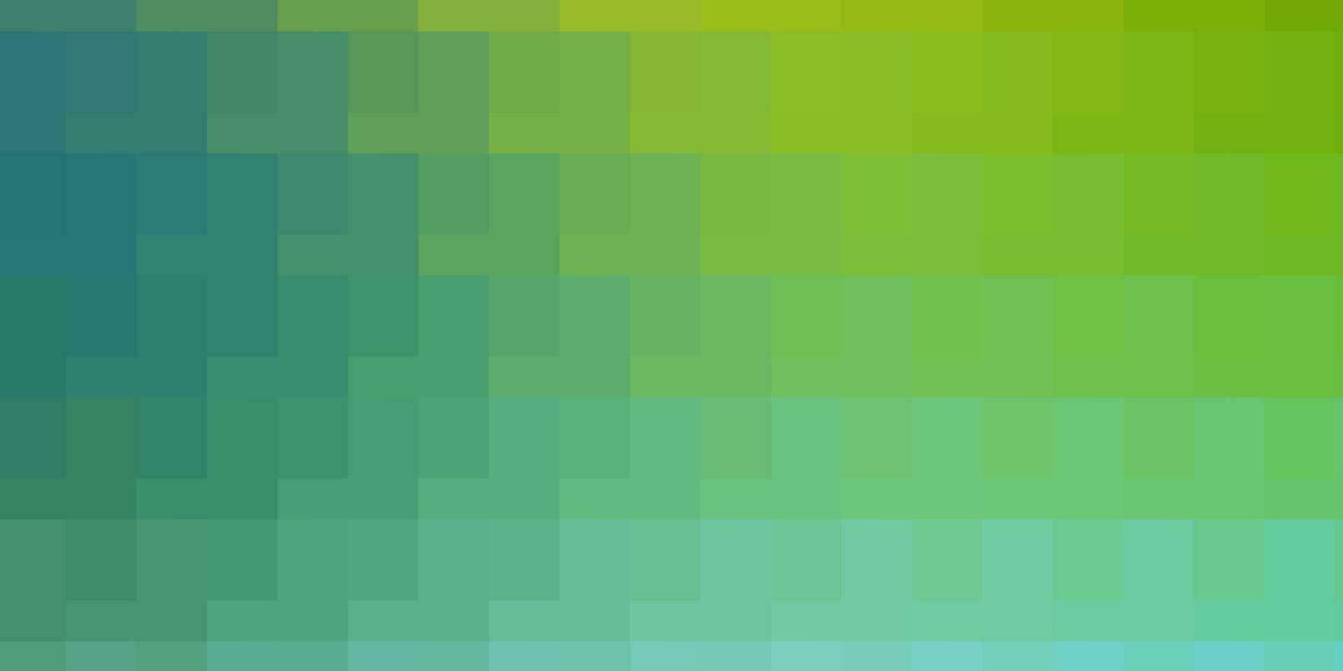 Light Blue, Green vector texture in rectangular style.