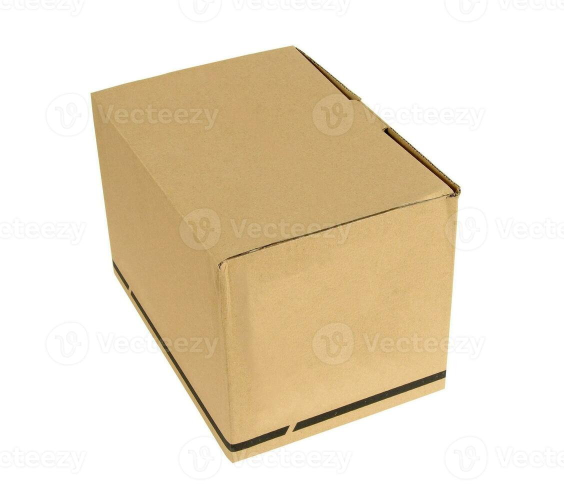 box on white photo