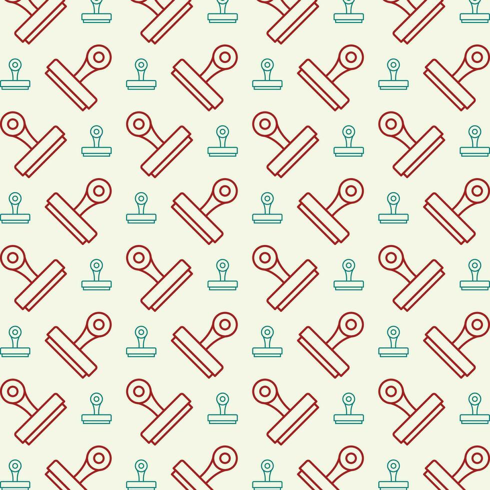 Stamp colorful pattern design repeating vector illustration beautiful background