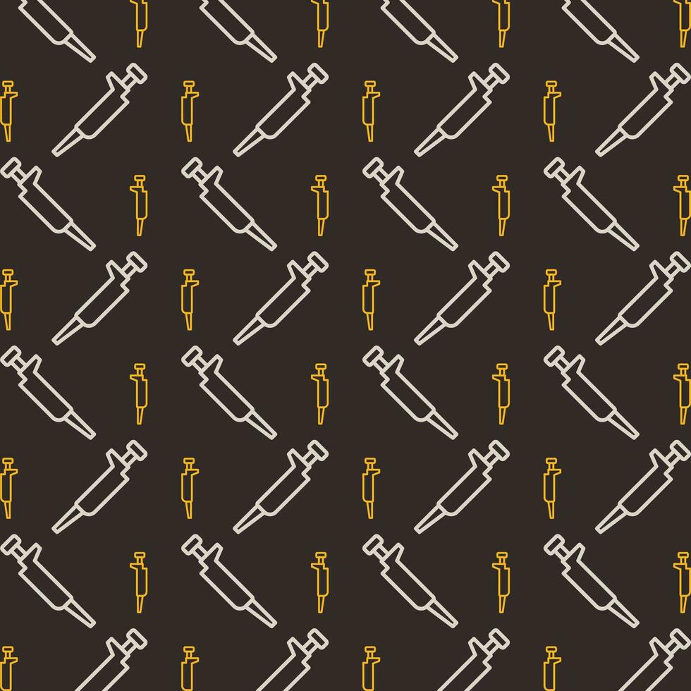 Pipette trendy pattern repeating vector beautiful illustration background