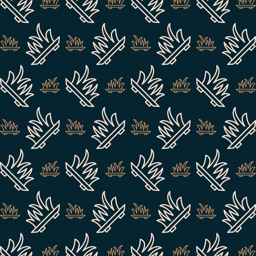 Grass vector art design repeating pattern colorful illustration background