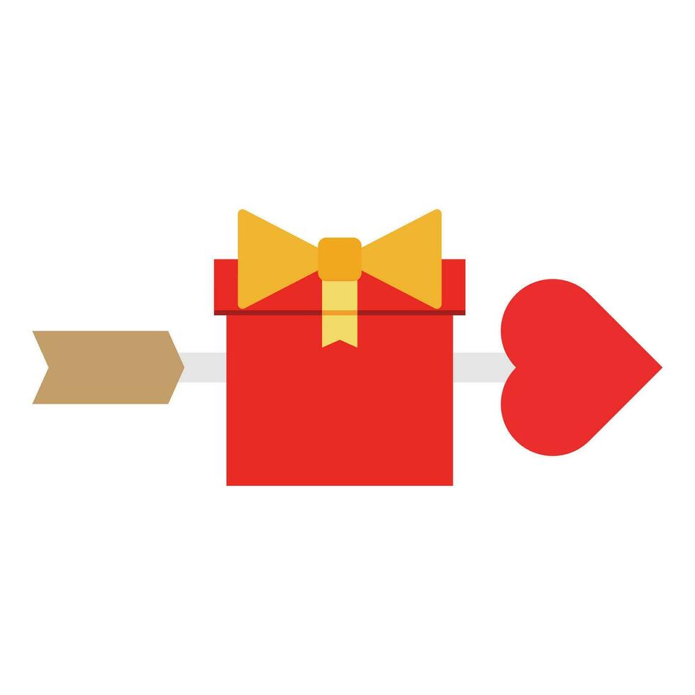 red heart icon. design element for valentine day vector