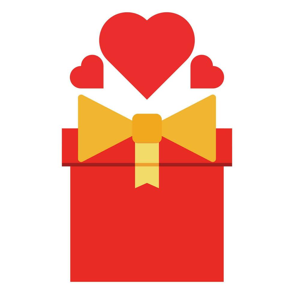 red heart icon. design element for valentine day vector