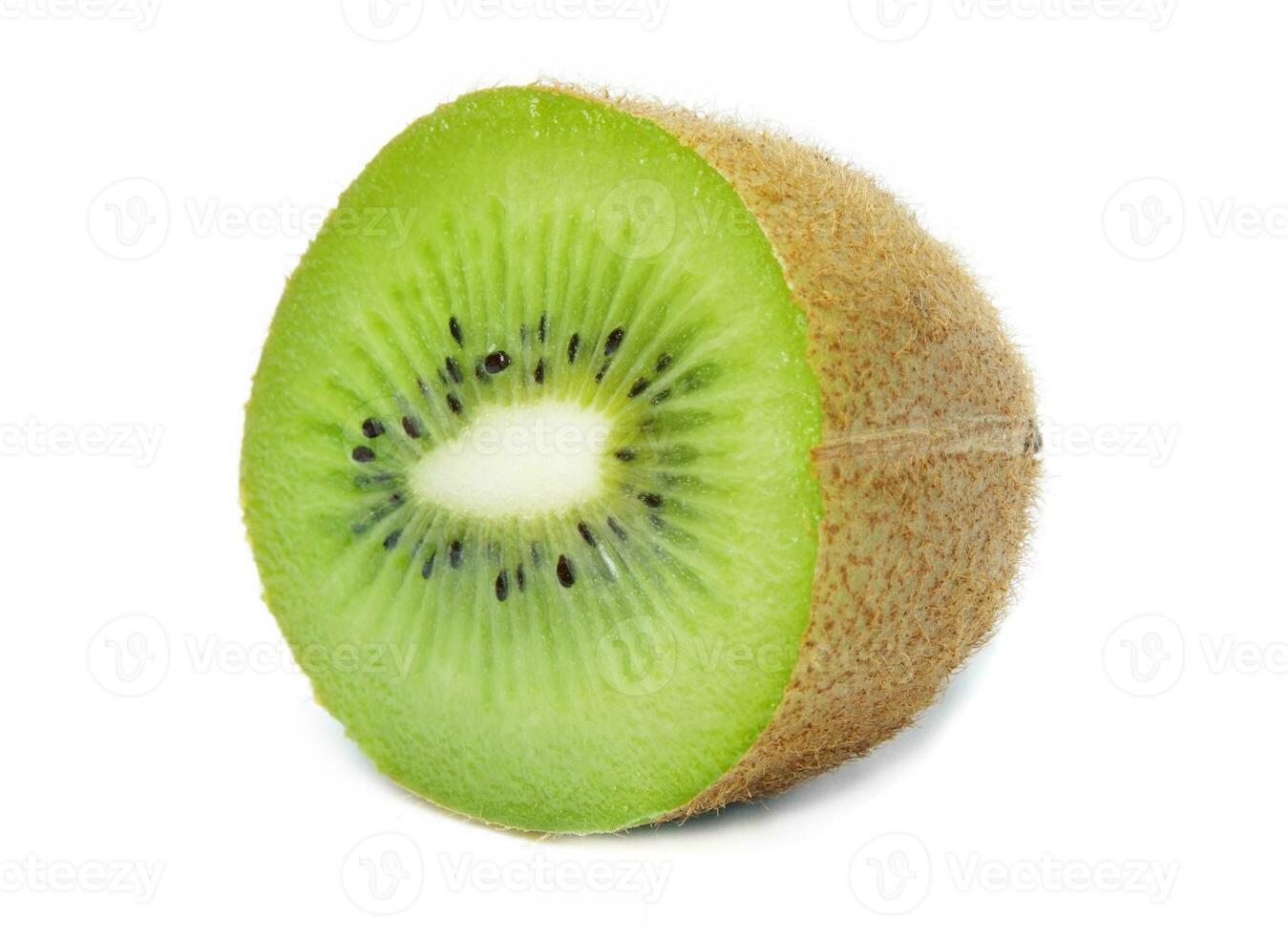 kiwi en blanco foto