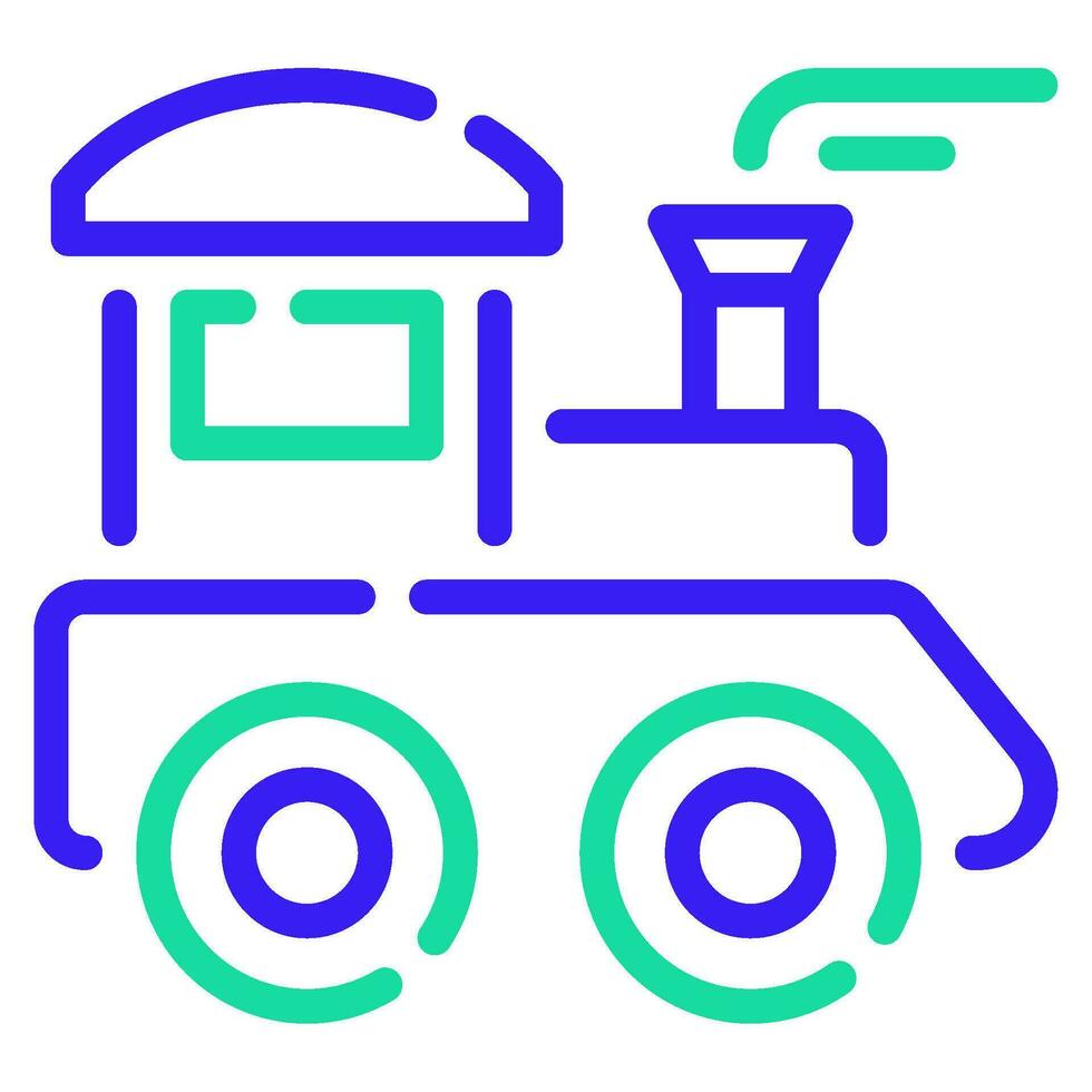 Train Icon Illustration for web, app, infographic, etc vector