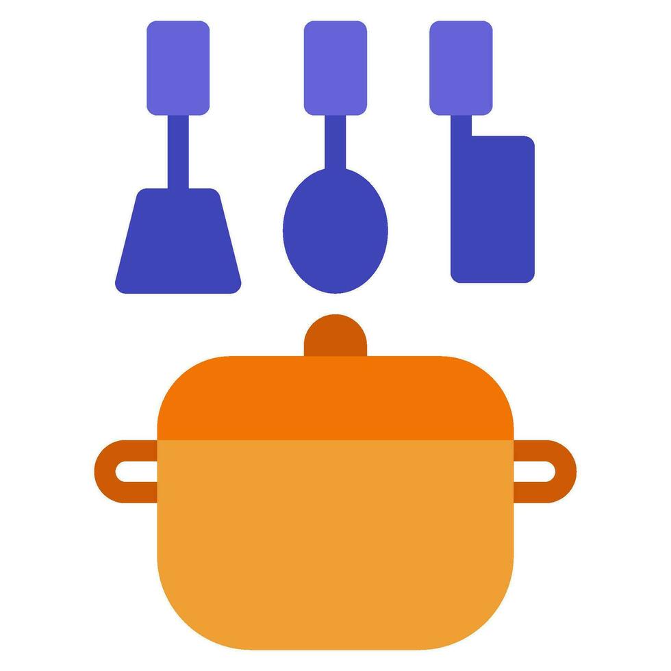 jugar cocina icono ilustración para web, aplicación, infografía, etc vector