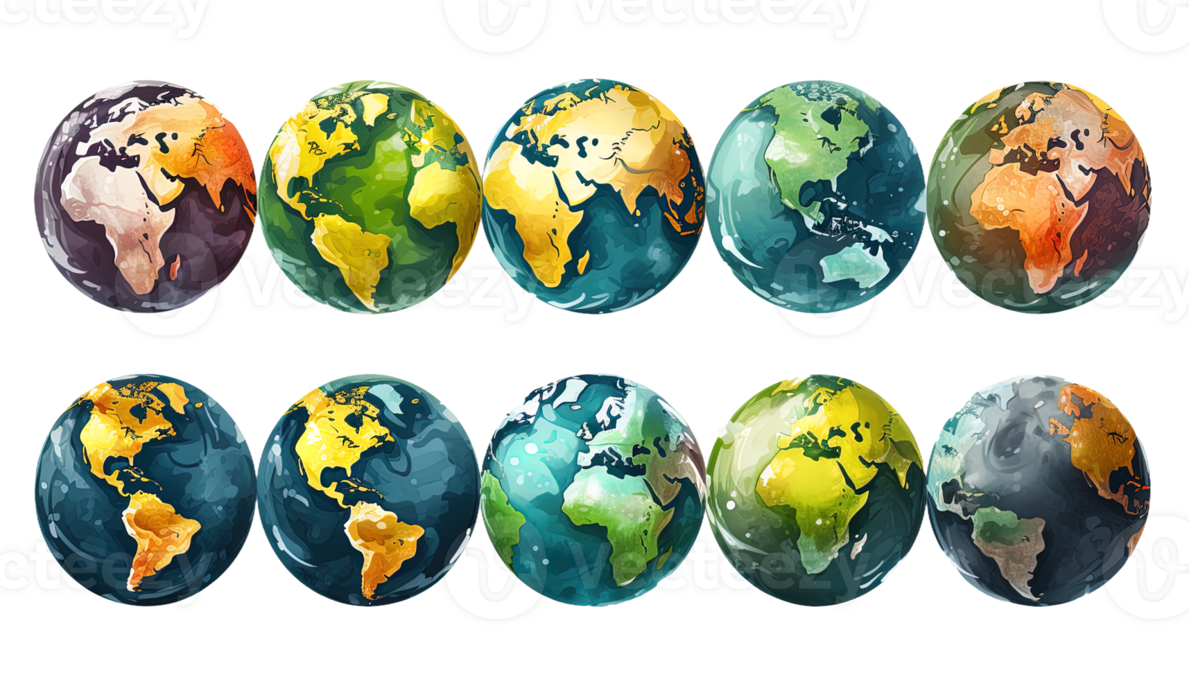 AI generated Earth globe clipart, global sphere illustration, transparent background, planet Earth graphic, world map icon, international symbol, geography concept png