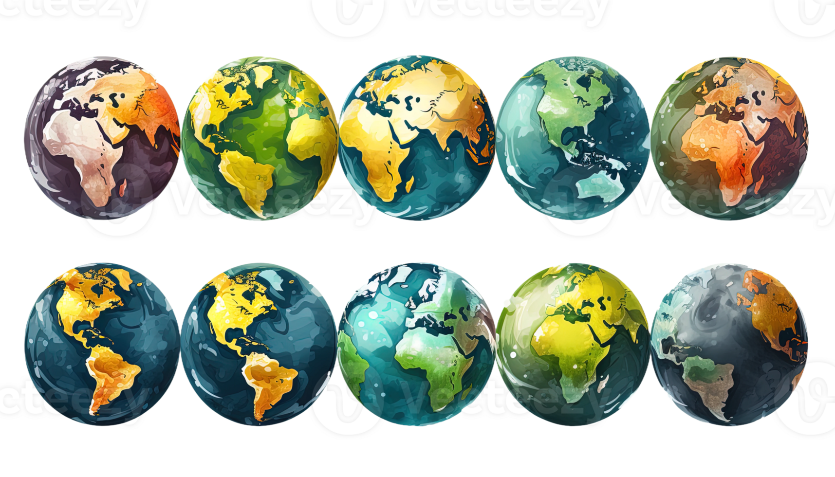 AI generated Earth globe clipart, global sphere illustration, transparent background, planet Earth graphic, world map icon, international symbol, geography concept png