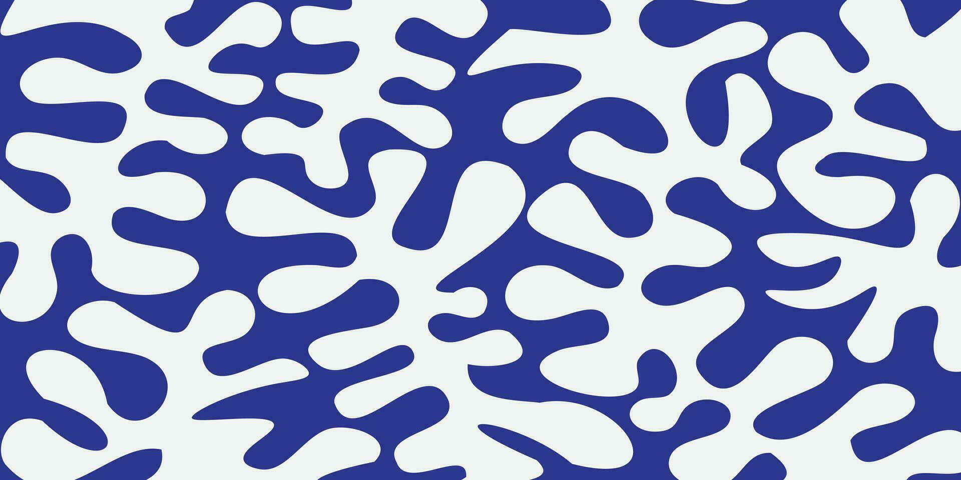 Modern wall art with organic irregular geometric shapes. Minimalistic image for creative design in style retro vector