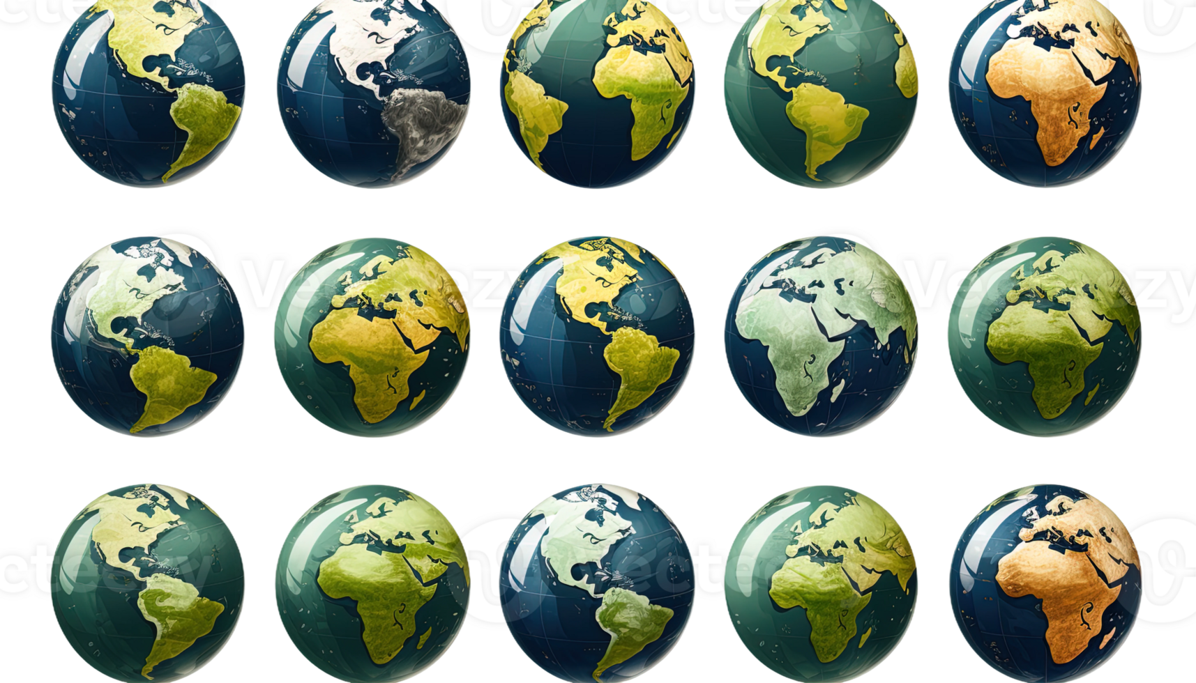 ai generiert Erde Globus Clip Art, global Kugel Illustration, transparent Hintergrund, Planet Erde Grafik, Welt Karte Symbol, International Symbol, Erdkunde Konzept png