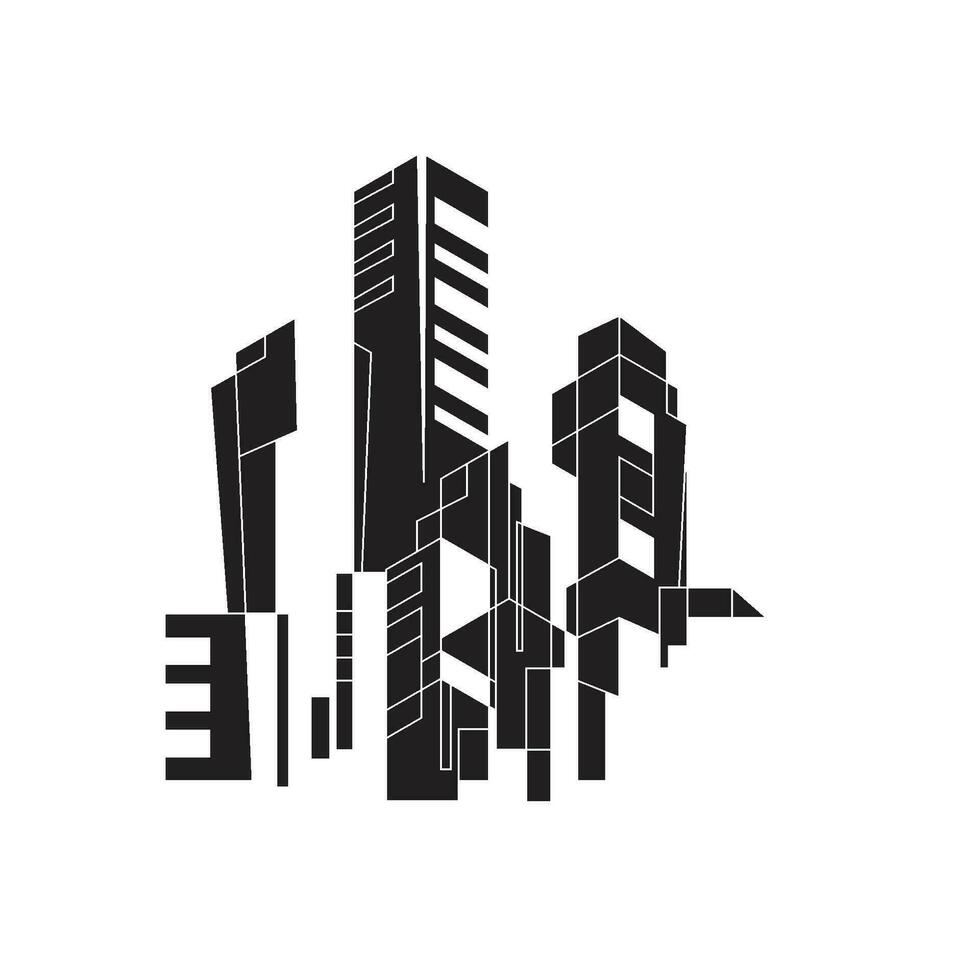 Modern City skyline vector