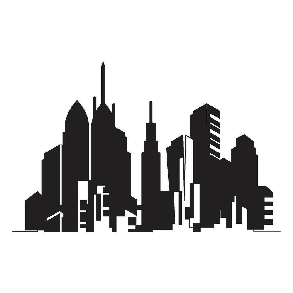 Modern City skyline vector