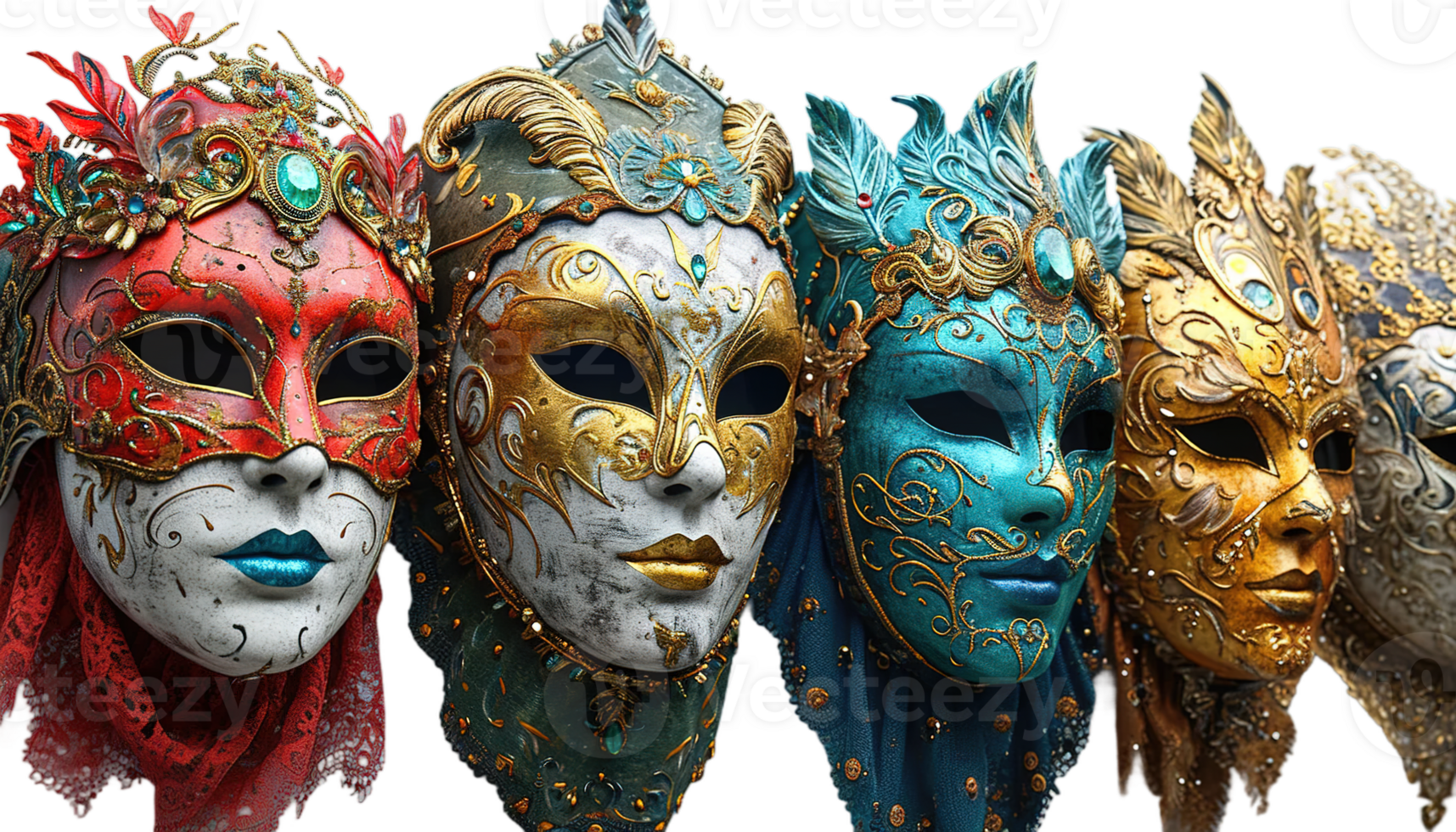 AI generated Carnival mask illustration, masquerade costume, Mardi Gras mask,  decorative party accessory, celebration art, ornate Venetian mask, isolated  transparent background 36303868 PNG
