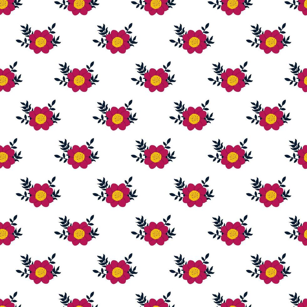 seamless floral pattern. texture for textiles and clothing design. vector