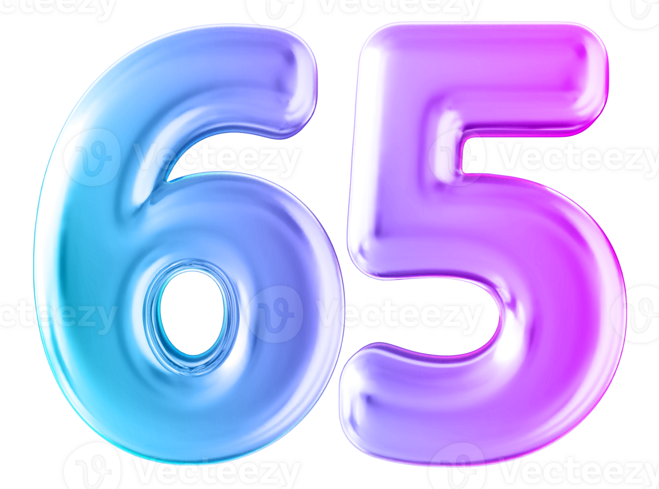 pendenza 3d numero 65 png