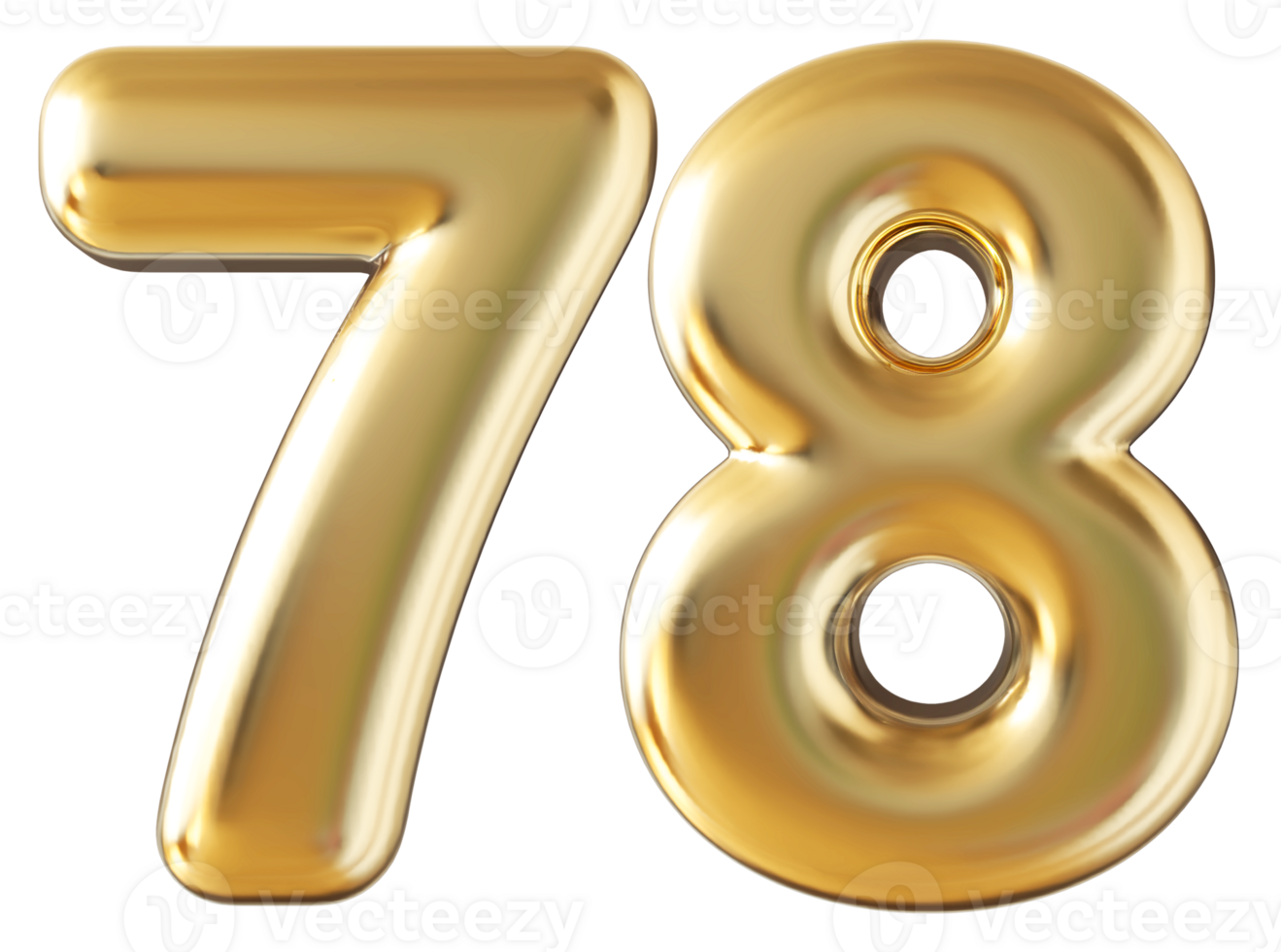 or 3d nombre 78 png