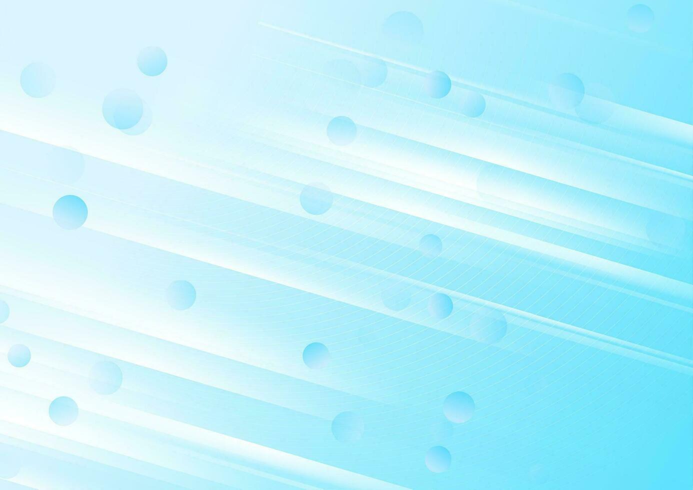 Blue and white glossy stripes abstract geometric background vector
