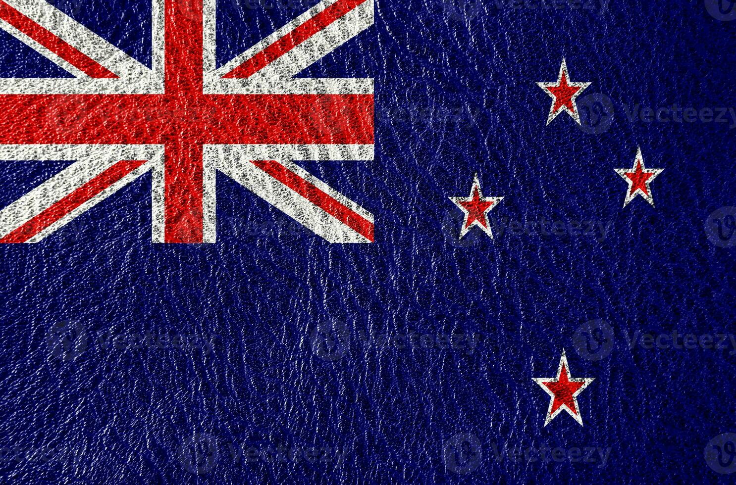 abstract leather texture with the flag photo