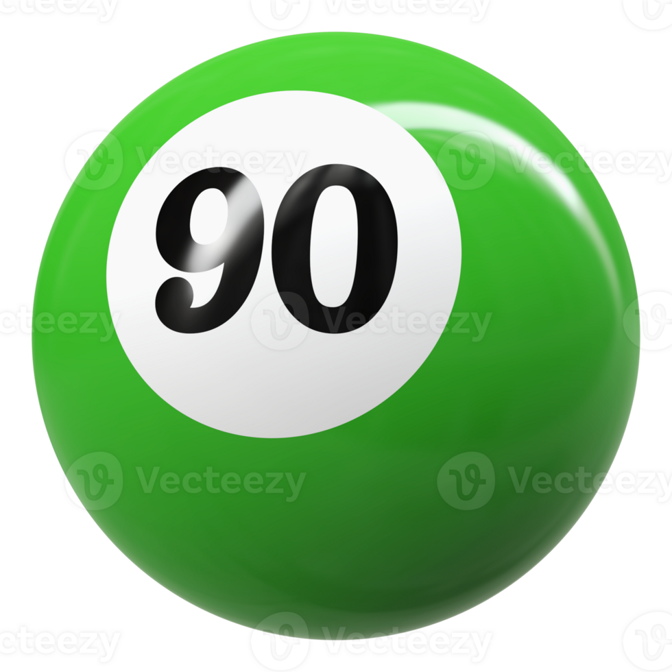 total 90 green and red