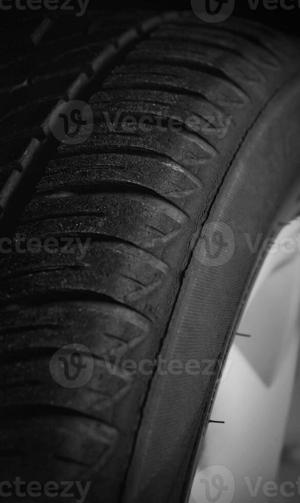 tyre macro closeup photo