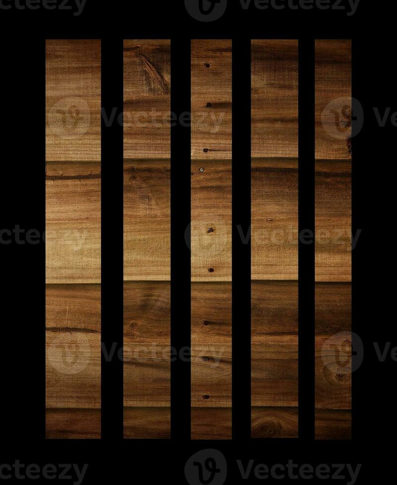 wood planks set photo