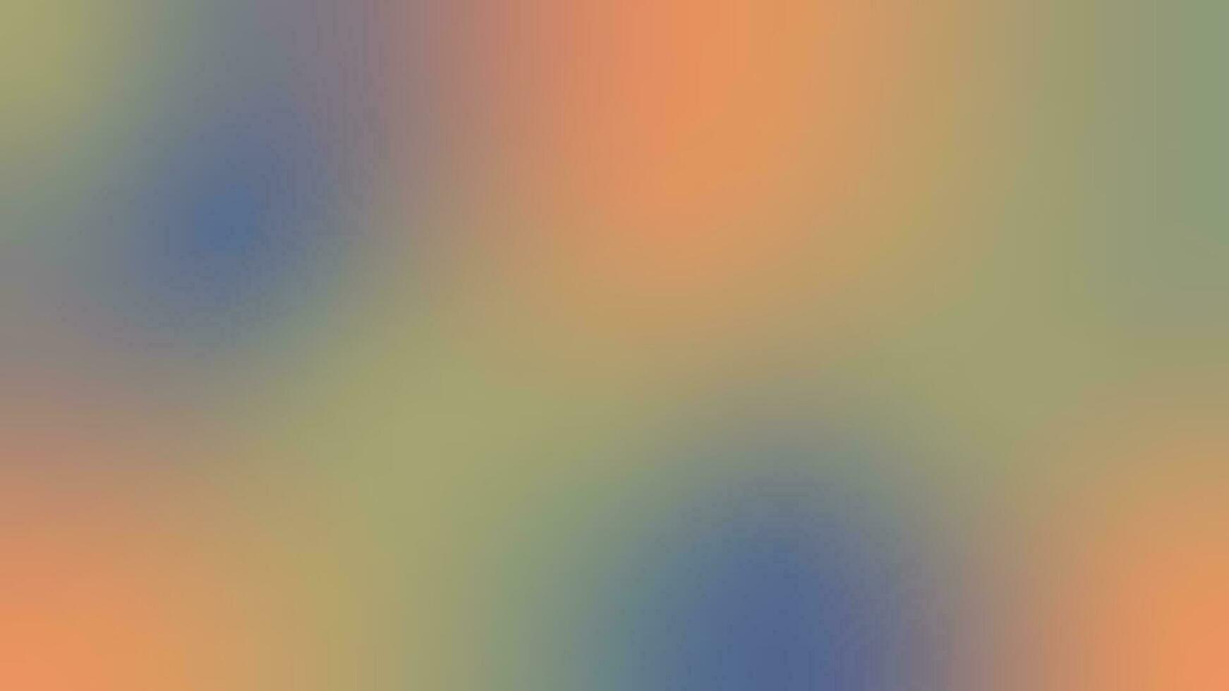 Abstract Vibrant Gradient background. Saturated apricot crush, viridis, blue nova Smears. Minimalistic trendy vector illustration.