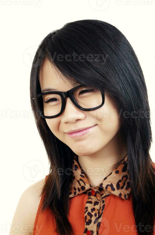 Cute Asian girl photo
