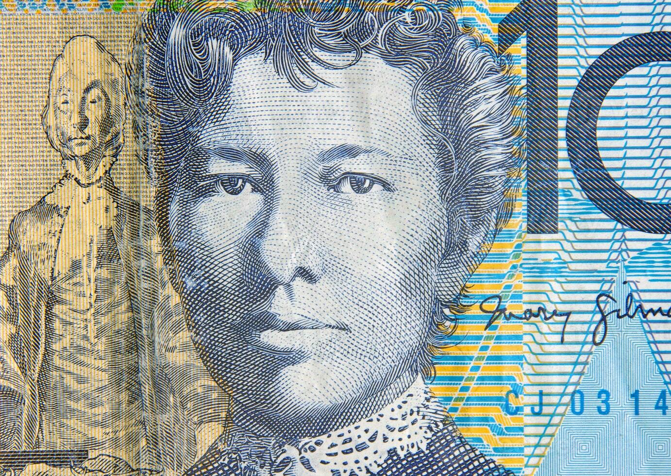 australian money portrait photo