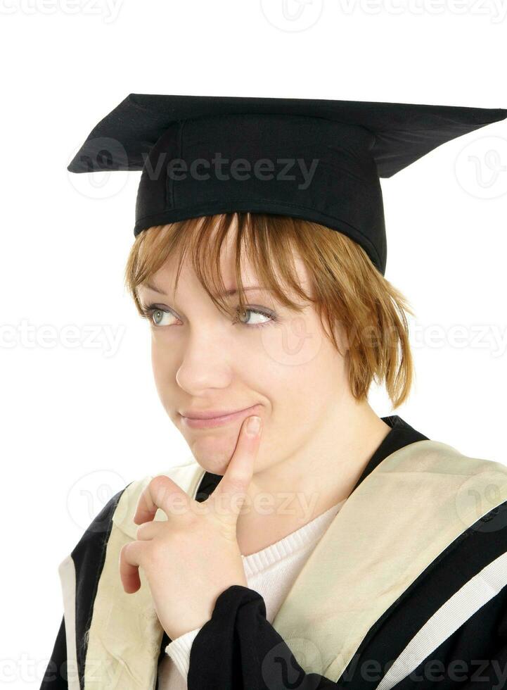 Graduation girl concept photo