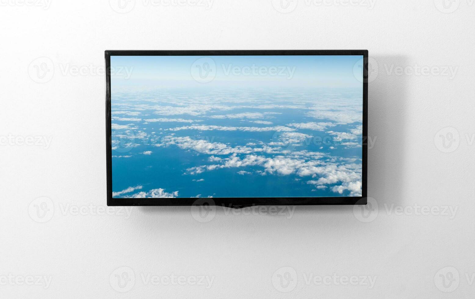 TV monitor on the wall photo