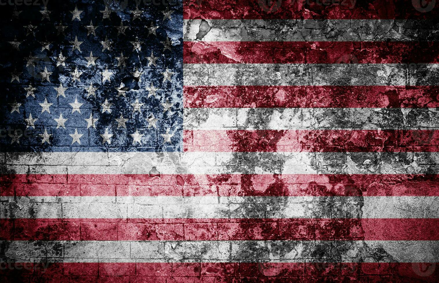 Old  texture background with flag photo