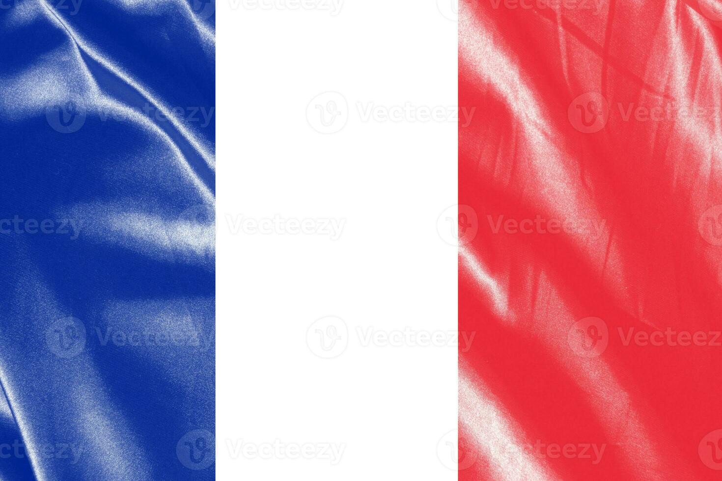Flag painted on the silk background photo