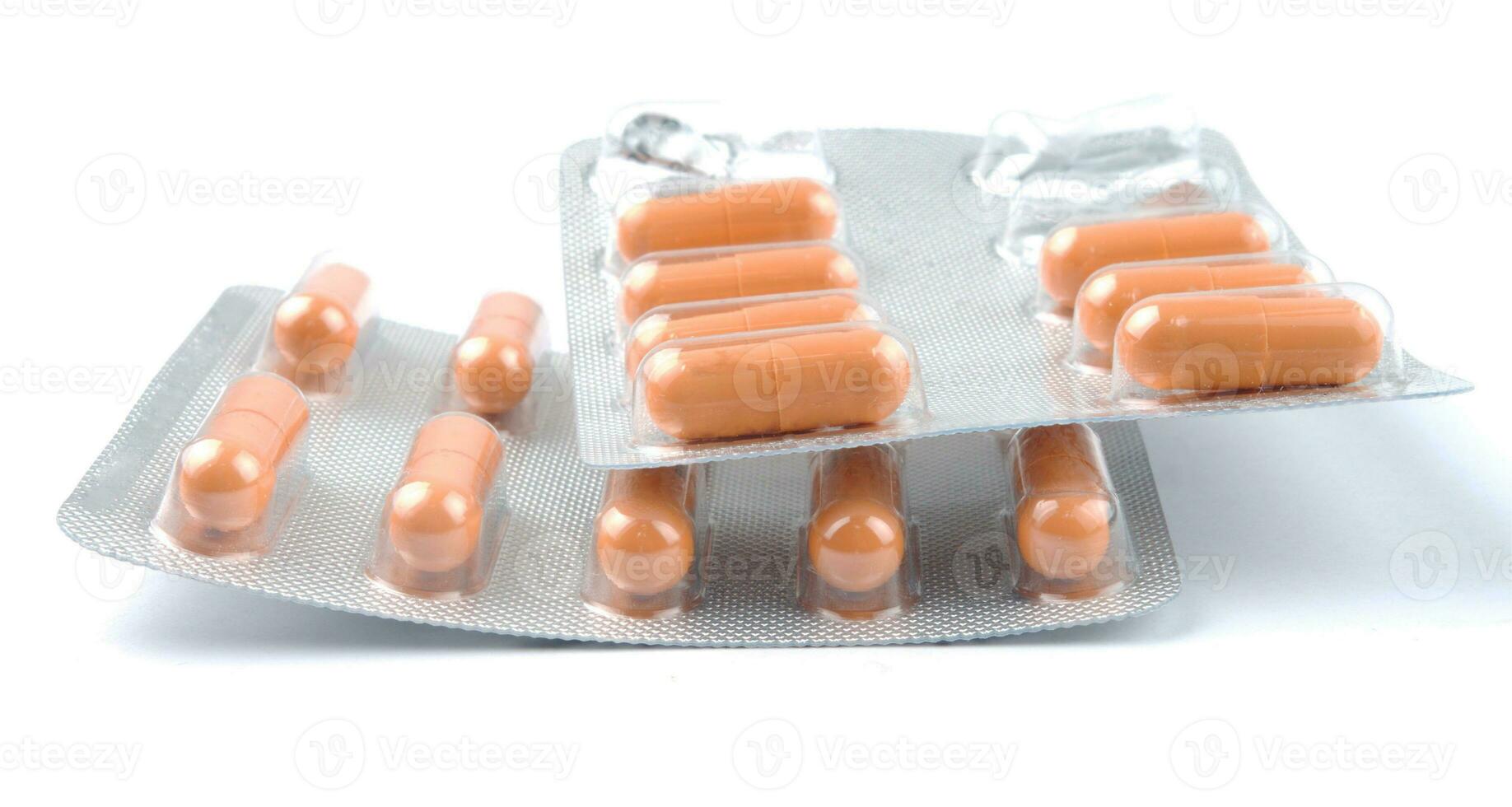 medicina pastillas de cerca foto