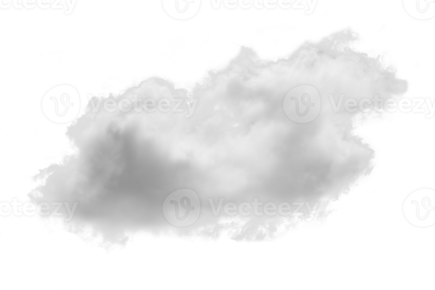 white cloud cutout on the background and texture. png