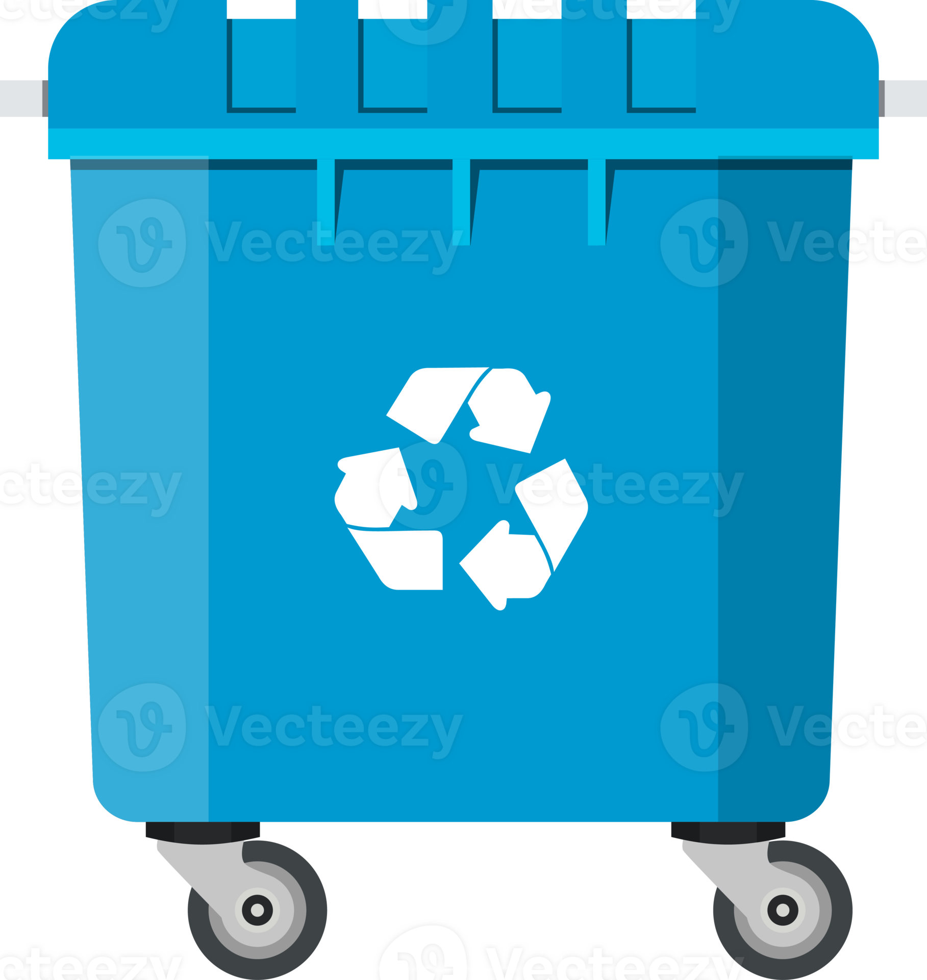 Recycle Bins for Trash and Garbage 36310325 PNG