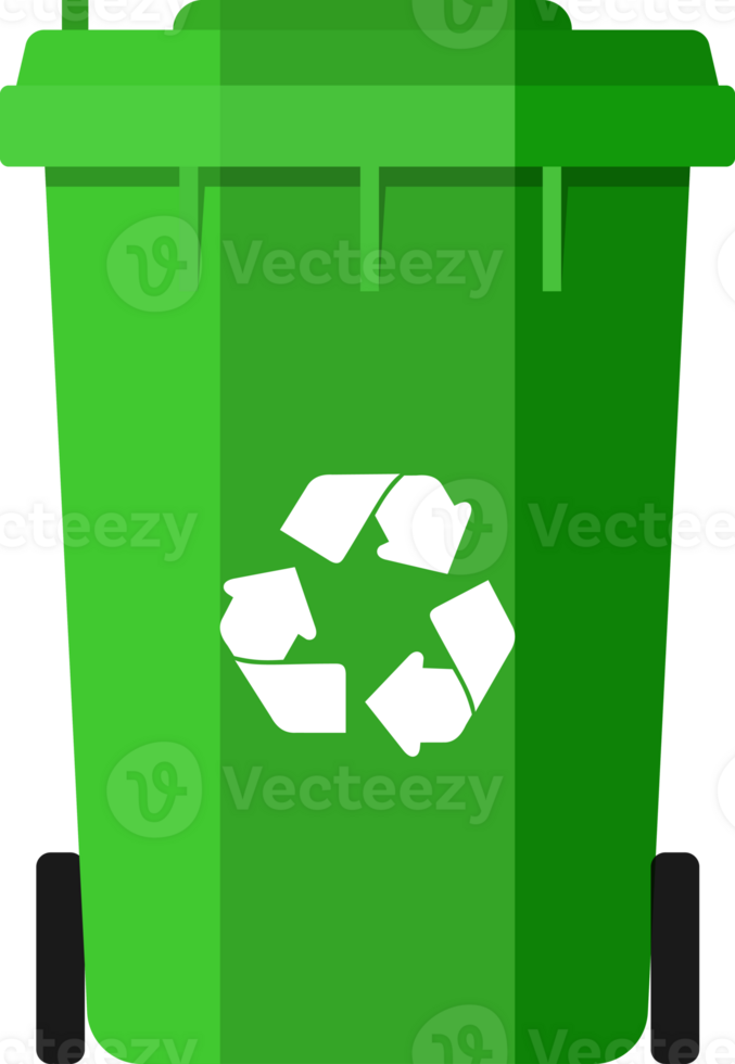 Recycle Bins for Trash and Garbage png