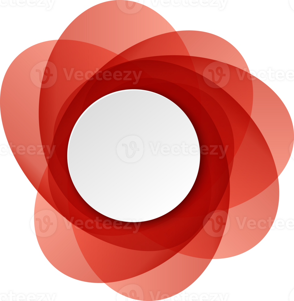 round colorful shapes png