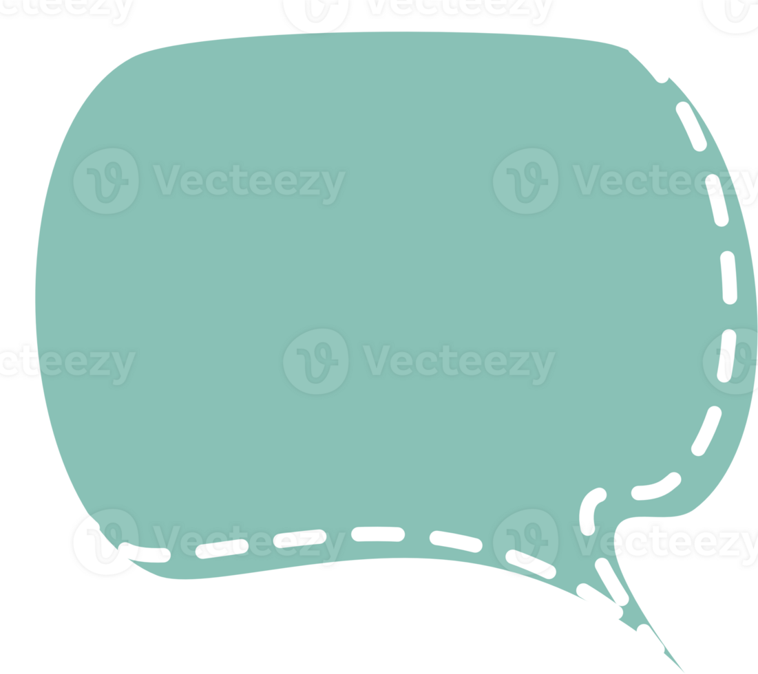 Colorful pastel green color speech bubble balloon with quotation marks, icon sticker memo keyword planner text box banner, flat png transparent element design
